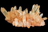 Tangerine Quartz Crystal Cluster - Madagascar #156962-3